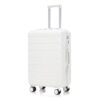 Set 3 Pieces 20" / 24" / 28" Abs Spinner Wheel Luggage, Matching Color, With Combination Lock - White - Image 24