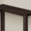 Corner Accent Console Table For Entryway, Contemporary & Modern - Espresso - Image 2