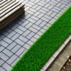 Interlocking Deck Tiles, 44 Pack Patio Deck Tiles, Waterproof Outdoor Use, Polypropylene, 12 X 12" - Dark Gray - Image 2