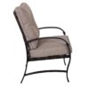 Modern Dining Chair With Back And Seat Cushion (Set of 2) - Antique Bronze - Image 3