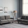 Plush Comfort Loveseat - Gray - Image 6