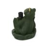 Charming Frog Prince Umbrella Base With Concrete Design - Green - Image 6