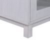 Summit - TV Stand Console With Fireplace - White Walnut Finish - Image 7