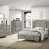 6 Drawer Dresser Book Matched Veneers - Gray - Image 4
