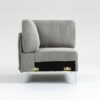 Modular Sectional Sofa Corner Seat, Middle Seat Module Couch - Gray - Image 5