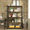 Itzel - Bookshelf - Gray / Oak - Image 5