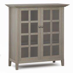 Acadian - Medium Storage Cabinet - Distressed Gray