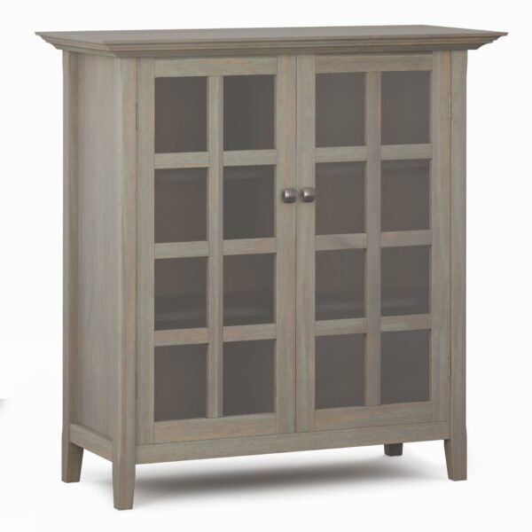Acadian - Medium Storage Cabinet - Distressed Gray