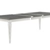 Katia - Dining Table With Leaf - Gray / White - Image 3
