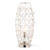 Crystal - Buds Contemporary Uplight Lamp - Polished Nickel / Clear Crystal - Image 2