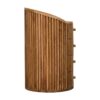 Soba - Bedside Table, 4 Drawer - Oak - Image 9