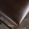 Bar Stools, Upholstered Barstools Armless (Set of 2) - Brown - Image 10