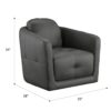 Butler - Swivel Accent Chair - Gray - Image 6