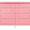 Charming Casual Dresser - Pink - Image 2