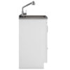 Cardinal - Laundry Cabinet With Faucet And Stainless Steel Sink - White - Image 4