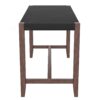 Counter Height Bar Table, Faux Marble Dining Table For Kitchen, Living Room, Or Balcony - Black - Image 12