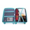 Expandable Hardshell Suitcase Double Spinner Wheels Pp Luggage Sets Lightweight Durable Suitcase With Tsa Lock, 3 Piece Set (20/24/28) - Lake Blue - Image 21