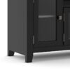 Cosmopolitan - Wide TV Media Stand - Black - Image 4