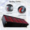 Workbench With Storage Drawers (25 Drawers) - Red - Image 3