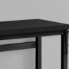 Computer Desk, Home Office, Standing, Adjustable, Laptop, Contemporary - Black - Image 10