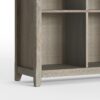 Amherst - 8 Cube Storage Sofa Table - Distressed Gray - Image 2