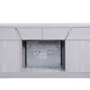 Lucifer - TV Stand Console With Fireplace - White Walnut - Image 5