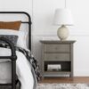 Amherst - Bedside Table - Farmhouse Gray - Image 9