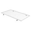Full Size Daybed With Curved Handle Design And Twin Size Trundle - White - Image 5