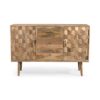 3 Drawer Sideboard With 2 Doors (KD Legs) - Natural - Image 4
