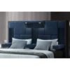 Yaris - Queen Bed - Navy Blue - Image 5