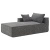 2 Pices Free Combination Minimalist Style Modular Sectional, Wrinkle Resistant Couch Set L Shaped Compressed Sofa For Living Room - Gray - Image 9