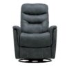 Korka - Swivel Gliding Recliner - Gray - Image 2
