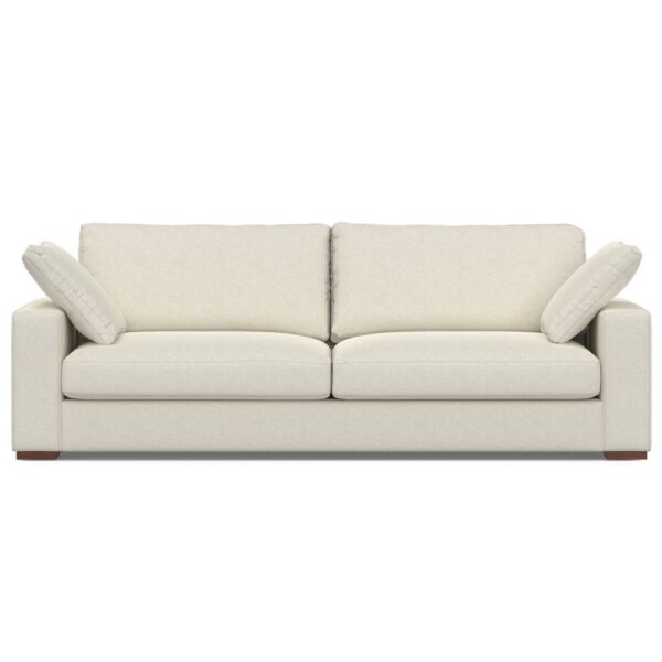 Charlie - Deep Seater Sofa, Upholstered - Cream