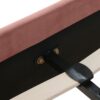 Aspen - Queen Vertical Tufted Headboard Platform Bed Set - Ash Rose Pink - Image 6