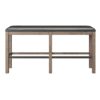 Benti - Bar Height Bench - Brown - Image 2
