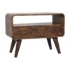 Mini ed Curved Media Unit - Brown - Image 9