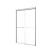 Semi Frameless Double Sliding Shower Door With 6Mm Sgcc Tempered Glass - Chrome - Image 14