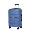Hardshell Suitcase Spinner Wheels Pp Luggage Sets Lightweight Durable Suitcase With Tsa Lock, 3 Piece Set (20/24/28) - Blue - Image 7
