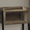 Accent Table, Side Contemporary & Modern - Brown - Image 6