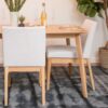 Contemporary Dining Chair (Set of 2) With Upholstered Legs - Light Beige - Image 9