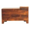 Retreat - Shoe Bench, 1 Drawer - Chestnut - Image 8