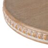 Wooden Display Stand With Beaded Trim - Black Brown - Image 6