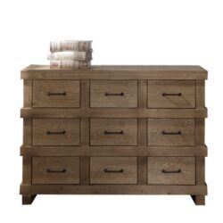 Adams - Anqtique Dresser - Brown Oak