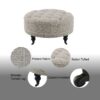 Upendo - Pattern Ottoman With Casters - Multi - Image 4