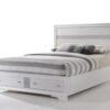 Naima - Queen Bed With Storage - White - Image 4