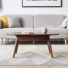 Capsule Centre Low Table With Drawers, Coffee Table - Natural - Image 4