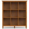 Warm Shaker - 9 Cube Storage - Brown - Image 2