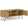 Hunter - TV Media Stand - Oak Veneer - Image 2