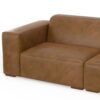 Rex - 2 Seater Sofa And Ottoman - Brown - Image 11