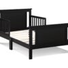 Connelly - Reversible Panel Toddler Bed - Black / Vintage Walnut - Image 2